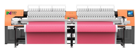 YBD334 High Speed Quilting Embroidery Machine (Sectionalized) For Home Textile