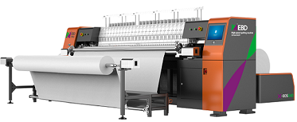 multi head industrial high speed quilting embroidery machine
