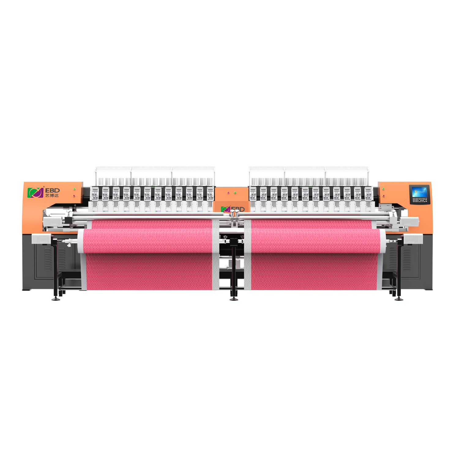 Sequin embroidery Simple cording embroidery device