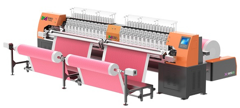multi head 1000rpm seat quilting embroidery machine