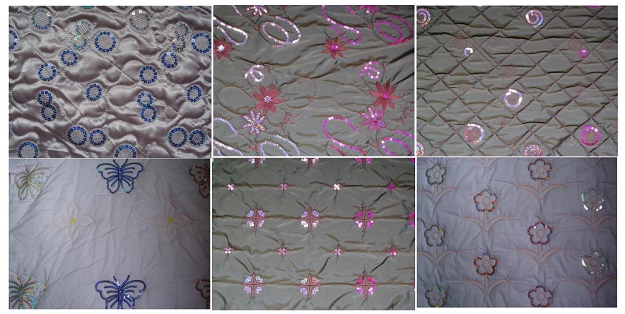 Sequin embroidery device、Simple cording embroidery