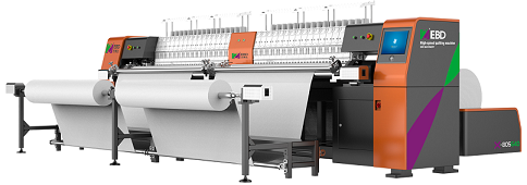 YBD164 High speed quilting embroidery machine(sectionalized)
